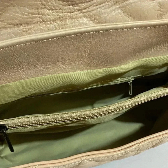 Borse in pelle pink quilted leather satchel handbag - Picture 10 of 11